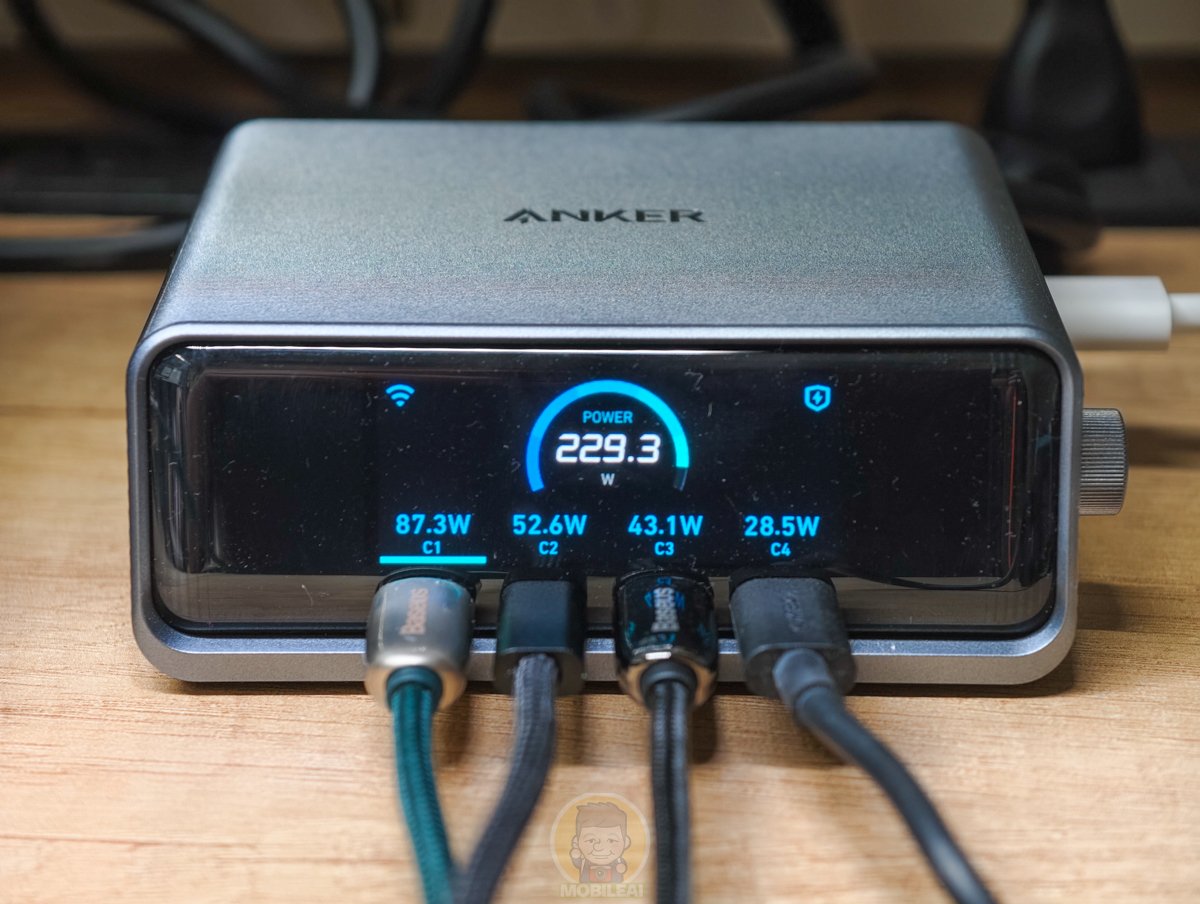 『開箱』Anker Prime Charger 250W 4C2A 6Ports GaN 桌上型充電站